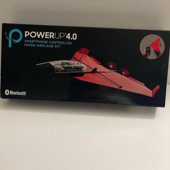 Other Powerup 4 Smartphone Controlled Paper Airplane Kit Paper